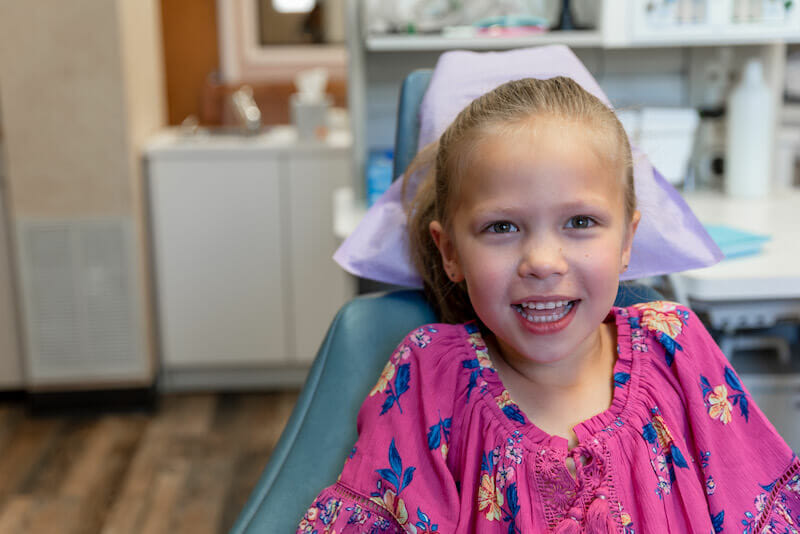 Lufkin Kids Dentistry patient smiling